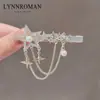 Nuevos Accesorios para el Cabello con Pinza 2024 Estrella Coreana Fleco de Pedrería Pinza para el Cabello Pinza para el Flequillo Pinza Lateral Femenina Pinza de Pato