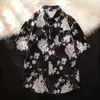 Camisa Floral de Manga Corta Estilo Hawaiano para Hombre, Casual de Verano, Tallas Grandes, Corte Holgado, Versátil Camisa de Media Manga para Playa