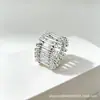 Pulseira Elástica Larga Coluna Romana para Mulheres, Estilo Francês, Luxo Leve, Design de Nicho, Sensação de Alto Padrão, Joia de Pulseira de Braço Prateada da Moda