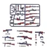 Ensamblando Bloques de Construcción, Soldaditos, Accesorios de Minifigura de Terceros, Armas, Cañones de Montaña, Obuses Maxin, Juguetes Militares
