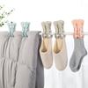 Pinza Grande para Secar Ropa, Pinza para Secar Ropa, Calcetines y Pantalones, Pinza de Plástico para Pantalones Fija para Cama, Sábanas Fijas Anti-Deslizamiento y a Prueba de Viento