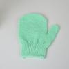 Fábrica venta al por mayor funda de bolsa Baño Baño guantes venta al por mayor pulgar toalla de baño cinco dedos frotado fuerte toalla de baño gris