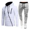 Nuevo Suéter para Hombre para Exterior Deportivo Casual con Cremallera Set