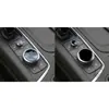Adecuado para 14-19 Cadillac ATS pegatinas para botones multimedia negro piano negro brillante decoración de modificación de interior de coche
