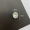 Accesorios Sencillos de Aleación Mini Incrustados con Diamantes Accesorios Marrones Otoño e Invierno Horquilla DIY Hecha a Mano Funda para Teléfono Accesorios para Uñas