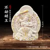 Deus da Riqueza Amarelo Zhangjiaram Pintado a Ouro Estilo Xizang, Tara Verde, Mahakala de Seis Braços, Deus da Riqueza Preto, Ornamento Thangka