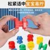 Juguete de Tornillos DIY para Bebés Niños Emparejamiento de Formas Bloques de Construcción Ensamblados Educativo Educación Temprana Montessori Combinación de Tuercas