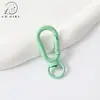 Fecho de mola de cabaça colorida transfronteiriço, fivela universal com acabamento pintado, acessórios de chaveiro DIY, fecho de decoração para pingente de bolsa