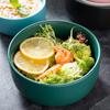 Nordic Matte Underglaze Color Household Rice Bowl Thicked Anti-scalding Noodle Bowl Creative Salad Bowl Soup Bowl Atacado Spot