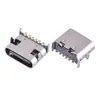 Placa de Asiento Hembra Tipo-C Parche Placa Hundida Vertical 2P4P16P Socket Android Huawei USB C Hembra
