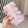 Nueva Pinza para el Cabello de Princesa Super Hada con Lazo Floral Pinza para el Cabello de Flor de Tela Pinza para el Cabello Infantil Pinza para el Flequillo de Niñas