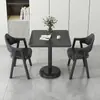 Mesa de Centro, Sala de Estar, Uso Doméstico, Conjunto de Mesa e Cadeiras para Negociação, Mesa Redonda Pequena Simples para Varanda, Mesa de Recepção para Lazer