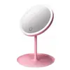 Espejo de Luz de Relleno para Escritorio Espejo de Maquillaje LED con Iluminación Ajustable de Tres Colores, Cadena de Luces con Sensor Táctil