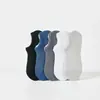 Calcetines Cortos Casuales para Hombre con Diseño de Malla, Absorbentes de Sudor, Transpirables, Calcetines Antibacterianos y Desodorantes 3A