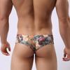 Boxers sexys para hombre nuevos transpirables de seda de leche con estampado de palacio compra rápida ropa interior de comercio exterior S120