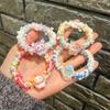 Lindos aros para el pelo con forma de caramelo de dibujos animados, para niña, sin dañar el cabello, banda de goma para la cabeza para niños 2