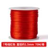 Fabricante Hecho a Medida 34567 Año Nuevo Chino Nudo Pulsera de Hilo Rojo Cuerda para Tejer DIY Pulsera de Hilo Rojo Tejida a Mano