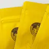 Saco de Alumínio para Alimentos com Fechamento Oito Lados e Zíper, Bolsa Stand-Up a Vácuo, Embalagem Personalizada para Sementes, Frutas Secas e Lanches