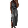 Vestido con estampado tie-dye, elegante y sexy, de estilo europeo y americano, con letras de moda.