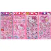 Adesivos Infantis Shinkle Princesa Congelante Aisha Aisha Estéreo 3D Estéreo com Agitação de Água Adesivos Adesivos para Meninas