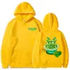 Nuevo suéter para hombre con capucha de forro polar estilo Harajuku primavera 2023, jersey de punto, manga larga, popular para jóvenes, suéter con capucha 2