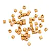 Dijes para Colgantes de Corazón, Flor, Animal, Estrella, Hoja, Pimienta, Hechos por Ti Mismo, Acero Inoxidable Chapado en Oro Real Ecológico, Joyería