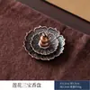 Base Portavelas de Loto Estilo Chino, Quemador de Incienso, Accesorios para Soporte de Incienso, Artesanías Metálicas Decorativas de Alta Gama, Adornos, Regalos al por Mayor
