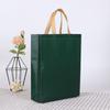 Sacola de Tecido Não Tecido Laminado Espesso Sacola de Compras Portátil para Roupas Sacola de Presente Personalizada para Atacado Transfronteiriço com Fundo e Lado