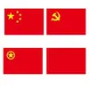 No. 6 bandera de fiesta bandera bandera bandera de la brigada de Jóvenes Pioneros bandera roja de cinco estrellas 60*40cm bandera roja pura bandera personalizada