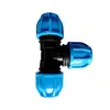 Tee directo rápido de plástico PE de material nuevo de grado 100 directo de fábrica, conector rápido Congyou de gran cantidad