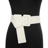 Cross-border novo cinto feminino feminino casual cor sólida decorativa super longa tela cintura larga capa com casaco em estoque