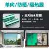 Película isolante de vidro para proteção solar no atacado para uso doméstico, película solar blackout para janelas, película de vidro com perspectiva unidirecional para proteção solar e privacidade