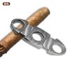 Cortador de puros ultraligero, práctico y afilado, de moda, con tiras de plástico y cabeza redonda, tijeras para puros para principiantes.