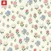 60 Tencel Algodão Alta Densidade Impresso pano pequeno fresco pequeno floral feminino roupas vestido tecido em estoque atacado