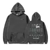 Sudadera con capucha de álbum Anuel Aa Rhlm 2 Real Hasta La Muerte para mujer Hip Hop de los 90