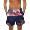 Pantalones cortos hawaianos casuales de moda con impresión digital 3D para hombre con forro, pantalones cortos deportivos de playa para hombre