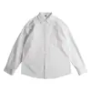 Camisa de Trabalho de Alta Qualidade Estilo Japonês para Homens, 190g, Algodão Puro, Manga Longa, Camisa Casual, Camada Interna para Sobreposição, Roupa Externa Vintage Americana