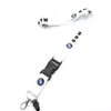 Lanyard para Teléfono Móvil de Rendimiento de Coche Modificado Colgante Metálico de Coche Colgante de Correa de Muñeca de Tela Bordada
