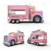 Henghe Food Truck Vehículo de Exhibición Camión de Puesto Móvil Puesto de Mercado Nocturno al Aire Libre Camión de Promoción de Ventas Móviles para Exportación Meika