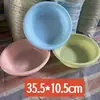 Fabricante Bacia Plástica Bacia de Lavar Doméstica Plástico Doméstico Presente Plástico Bacia para Rosto Impressão Bacia para Lavanderia Espessada Atacado