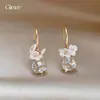 Pendientes de Flor de Perla con Circonita Francesa Ultra Brillante Pendientes Largos de Lujo Ligero con Aspecto de Alta Gama Pendientes de Moda con Temperamento Accesorios de Pendientes Retro para Mujer