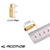 Accesorios para arco y flecha contrapeso de cobre 25 contrapeso de pedido pila de contrapesos de cobre contrapeso de ajuste equilibrio de flecha fabricante ventas