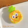 Llavero de Peluche Creativo con Temática de Comida Colgante de Frutas y Verduras Muñeco de Peluche de Comida Accesorio para Mochila