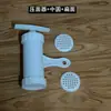 Máquina para Hacer Pasta de Plástico Manual Base Doméstica Molde Lámina Fideos Heluo Grueso Fino Redondo Trenzado Youmian Wowo Prensa Accesorios para Moldes de Máquina de Pasta