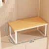 Armario de Almacenamiento, Gabinete Interior, Estante de Almacenamiento por Capas, Divisor de Gabinete, Estante de Escritorio, Organizador de Horno de Microondas, Separador de Gabinete de Cocina