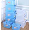 Fábrica especial mayoreo artículos diversos plástico transparente caja de almacenamiento extra grande caja para organizar ropa caja de almacenamiento
