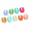 Cuentas Ovaladas Acrílicas Coloridas Europeas y Americanas Transfronterizas de 28X22 Agujero 2.9mm a Granel Kit de Materiales para Pulsera Colgante DIY