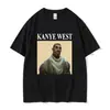 Camiseta Divertida de Meme de Kanye West, Camiseta Retro Hip-Hop Rap para Hombre, Camiseta de Manga Corta para Hombre