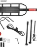 Portaequipajes Trasero de Liberación Rápida Portaequipajes Trasero para Bicicleta de Montaña Portaequipajes Trasero para Asiento Canasta Puede Transportar Personas Portaequipajes Bicicleta Cesta Trasera para Bicicleta