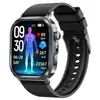 ET573 Chamada Bluetooth ECG Frequência Cardíaca Oxigênio no Sangue Temperatura Corporal Monitoramento do Sono Pedômetro Multi-Esporte Smartwatch